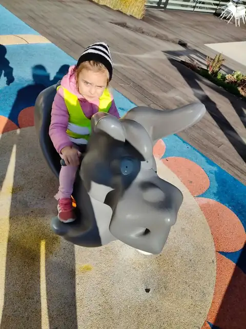 Bujak na placu zabaw