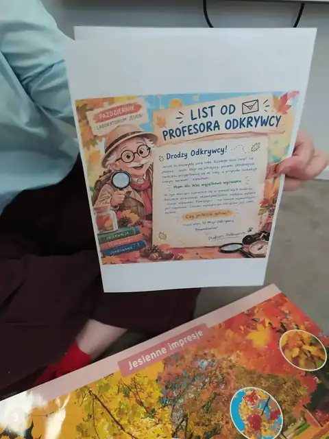 List od Profesora Odkrywcy