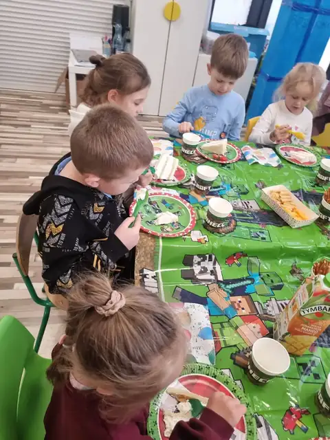 Urodzinowe przyjęcie w klimacie Minecrafta