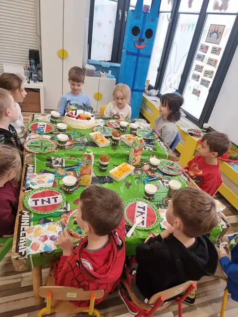 Urodzinowe przyjęcie w klimacie Minecrafta