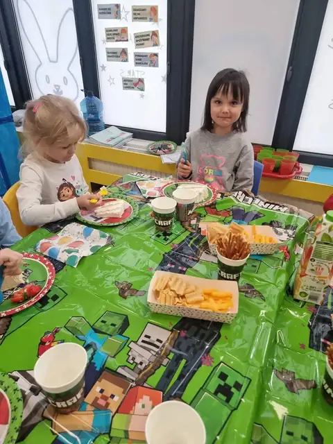 Urodzinowe przyjęcie w klimacie Minecrafta