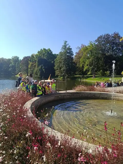 Fontanna w Łazienkach Królewskich